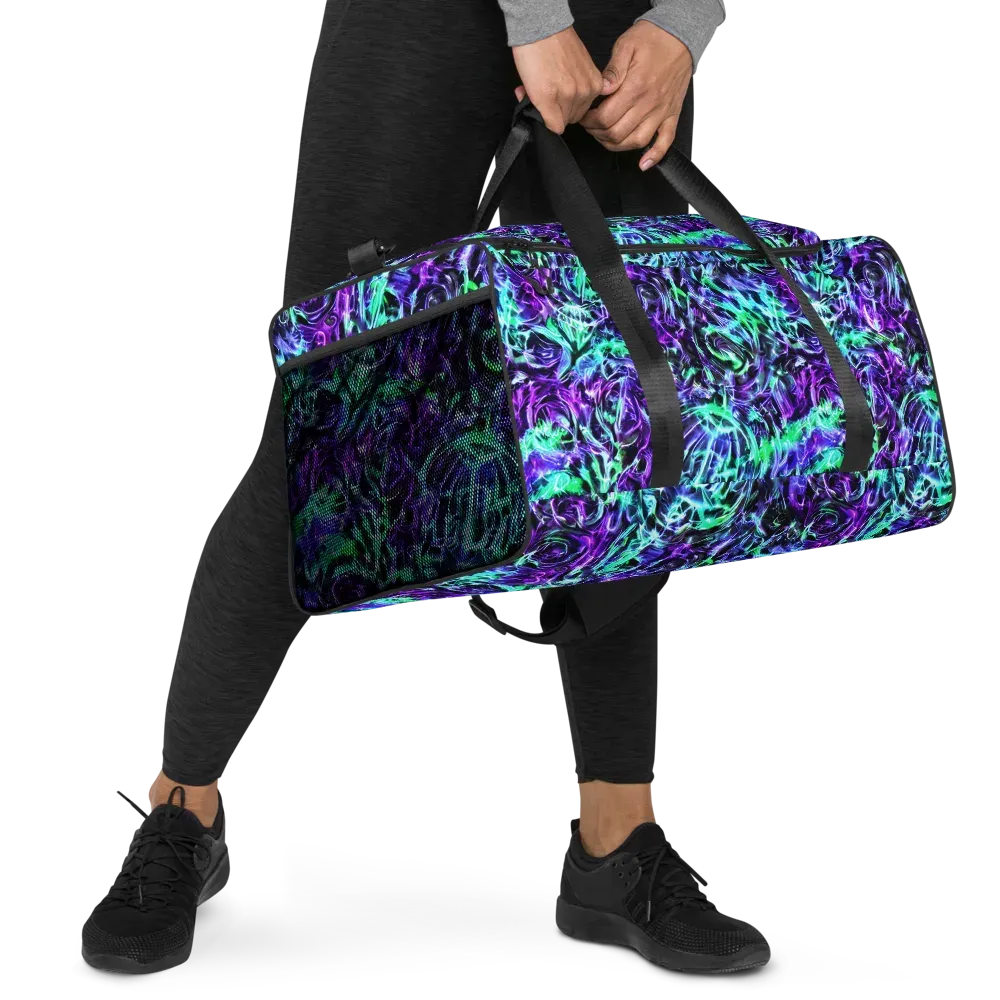 Liquid Afterglow on Duffle Bag — Right Front