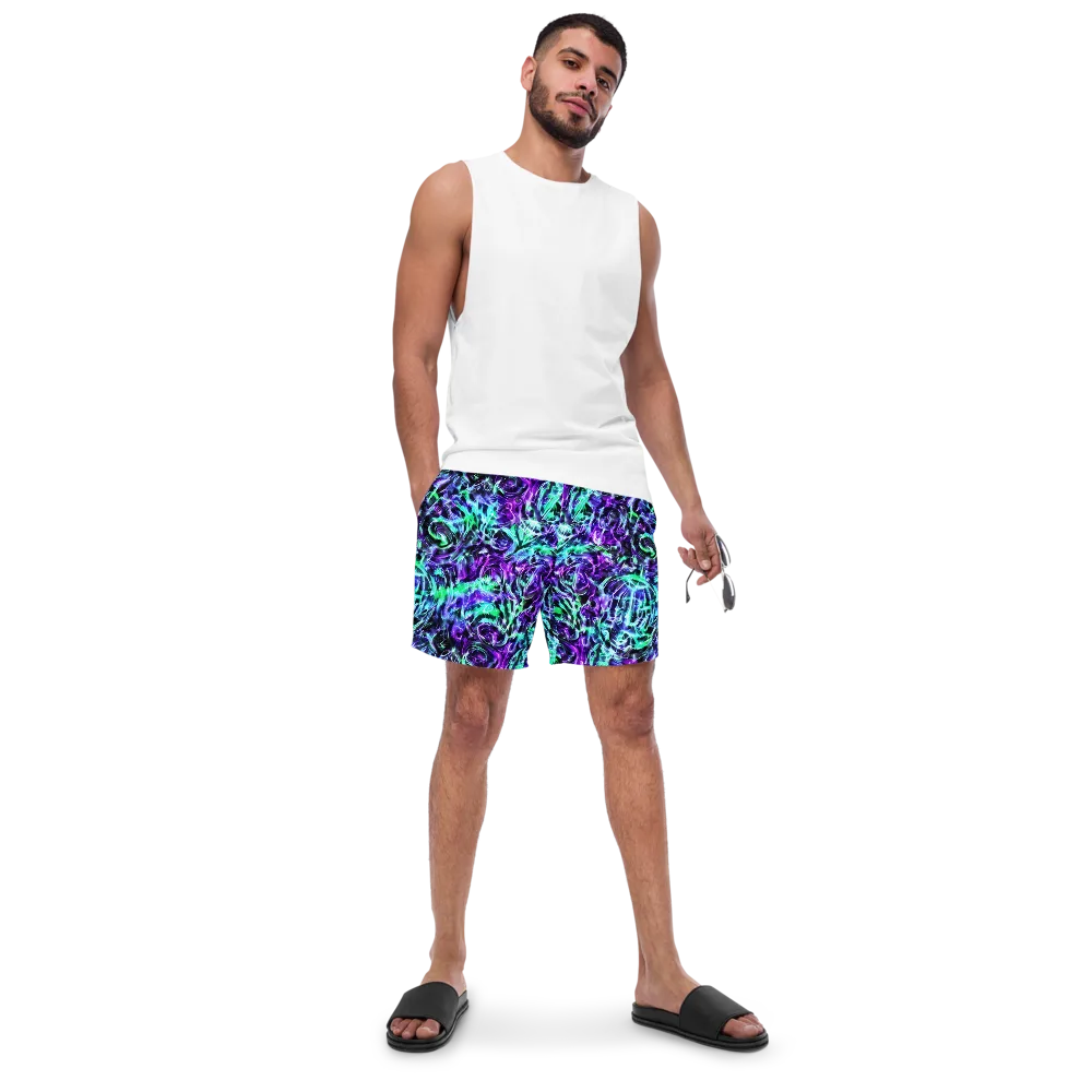 Liquid Afterglow on Swim Trunks — Front