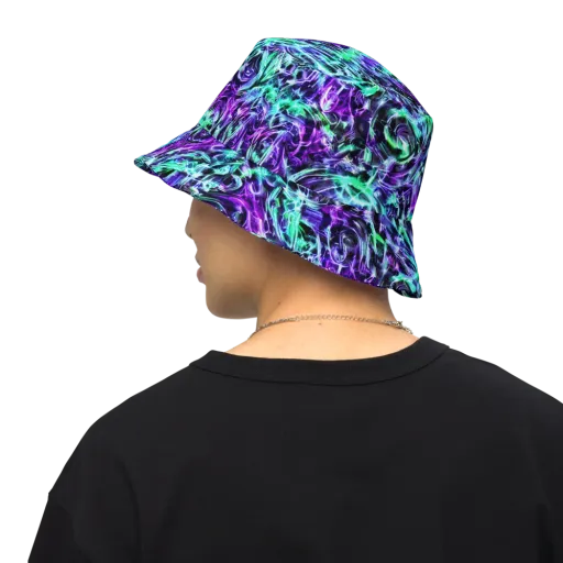 Liquid Afterglow on a Reversible Bucket Hat