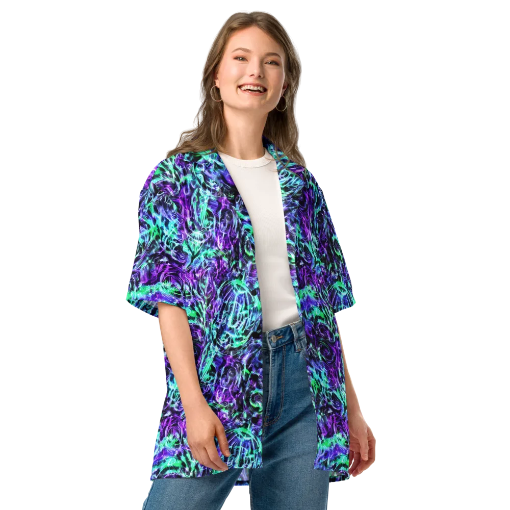 Liquid Afterglow on Button Shirt — Front