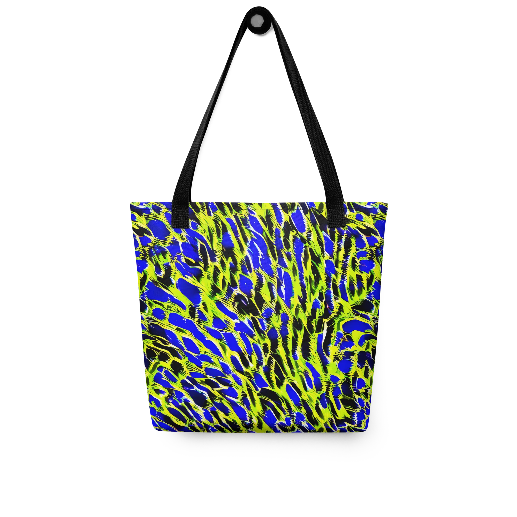 Lime Static on Tote Bag — Front
