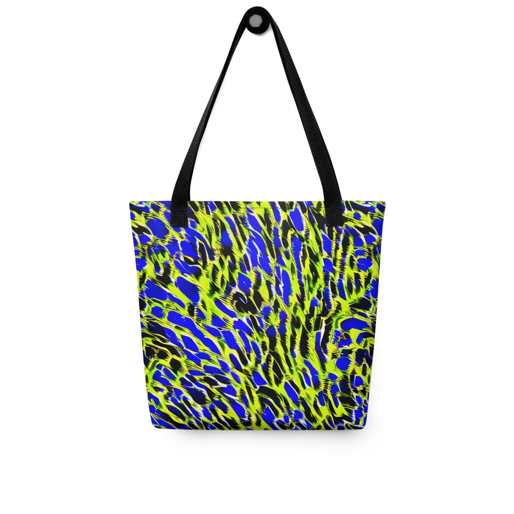 Lime Static on Tote Bag — Front