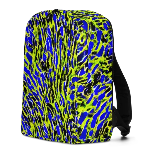 Lime Static on a Minimalist Backpack