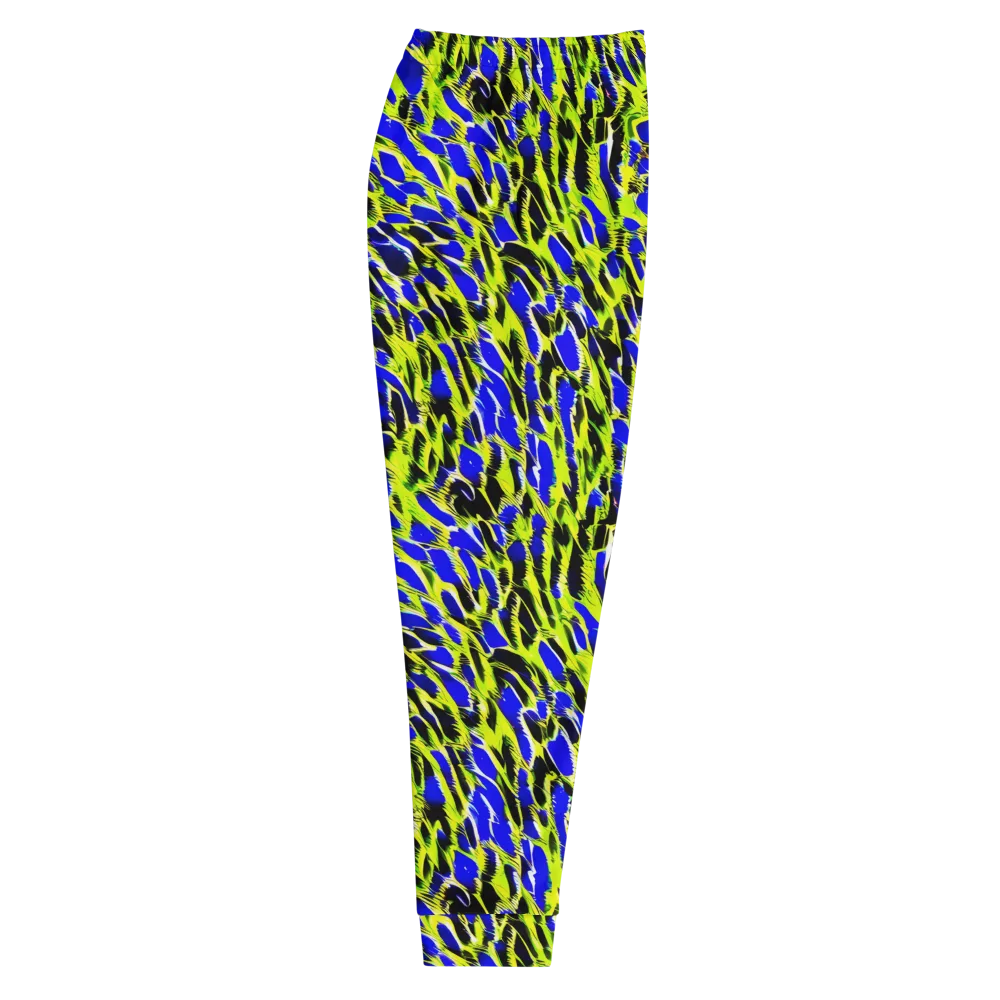 Lime Static on Men's Joggers — Right