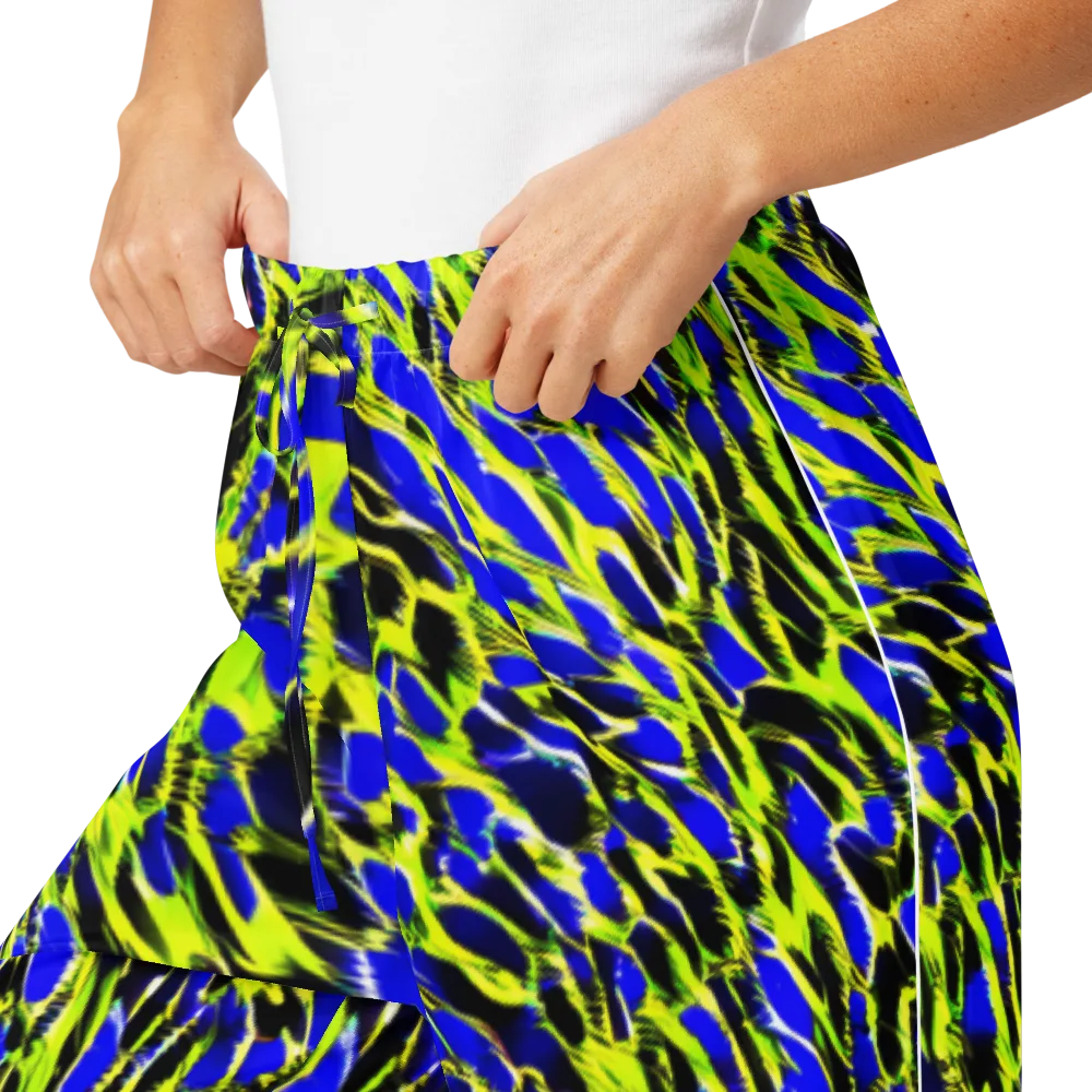 Lime Static on Women's Pajama Pants — Product details
