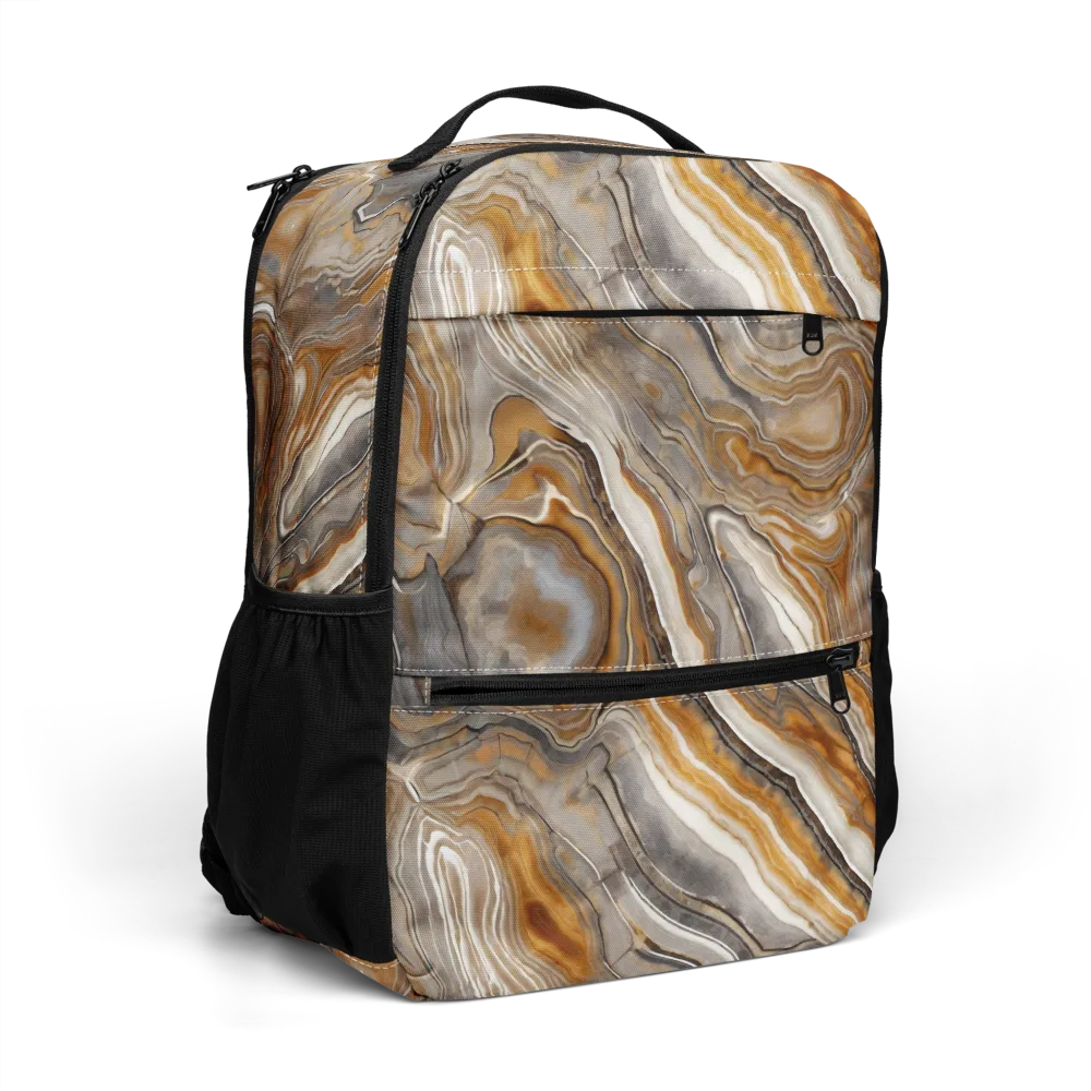 Amber Stratigraphy on Utility Backpack — Right Front