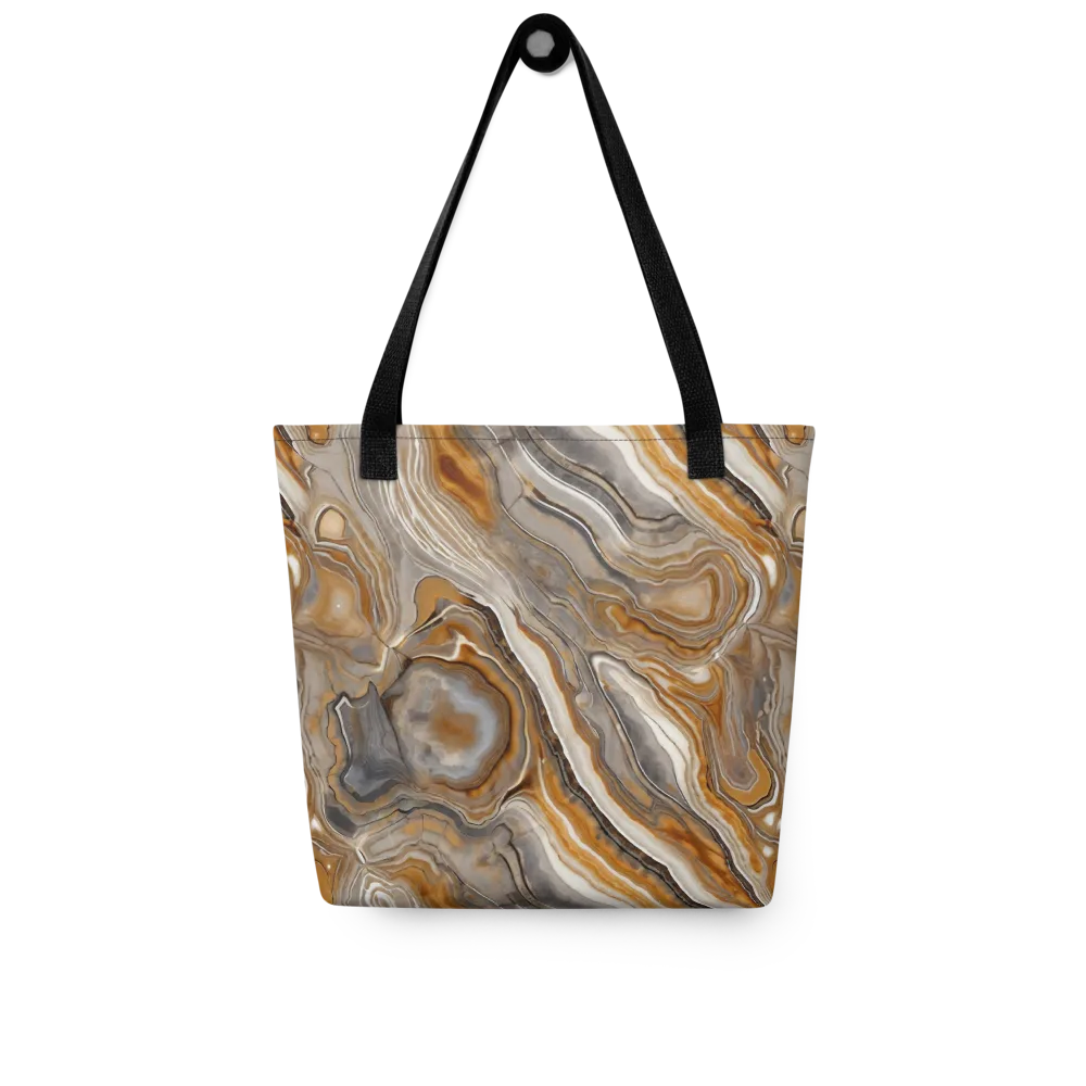 Amber Stratigraphy on Tote Bag — Front