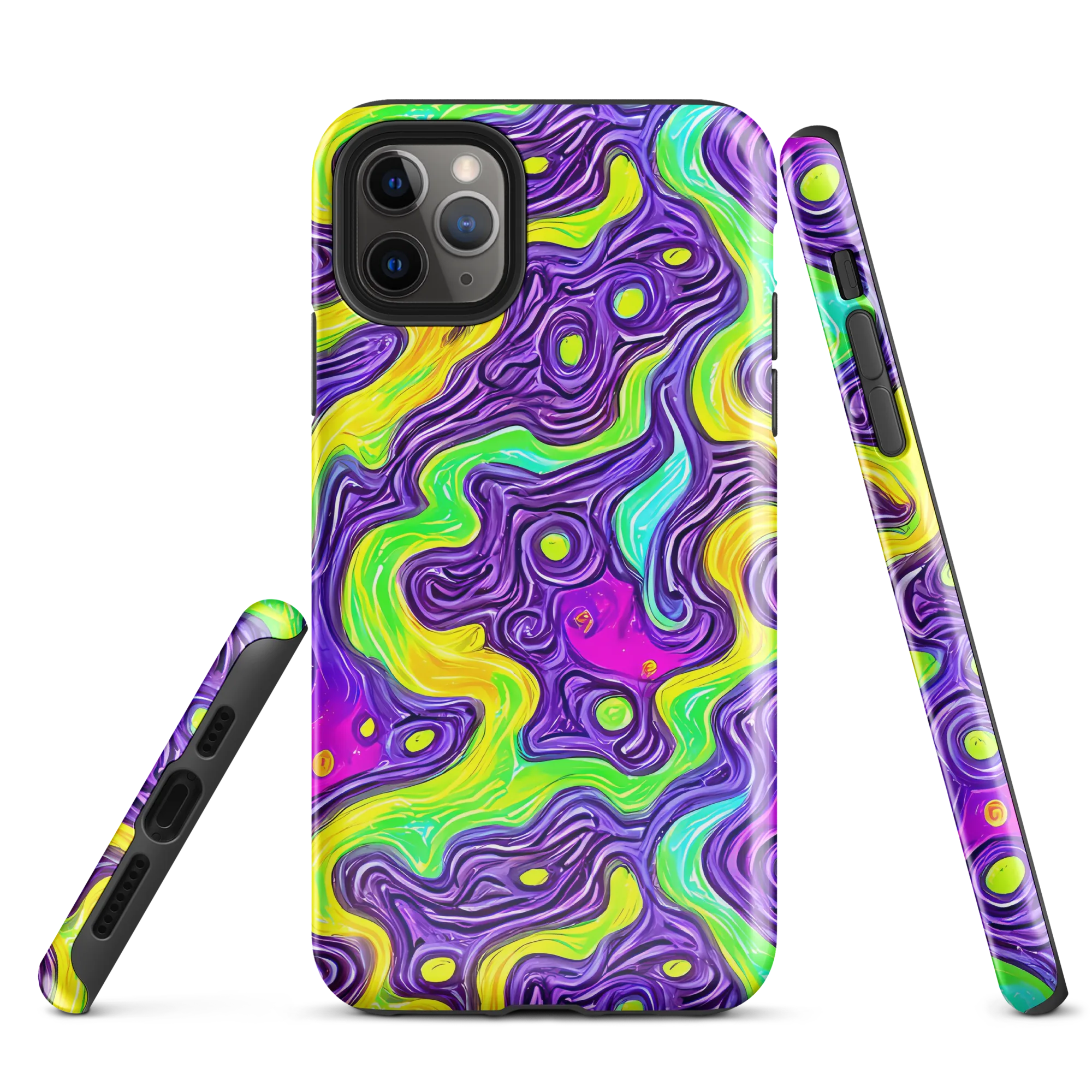 Psychedelic Pulse on Tough Case for iPhone® — Front