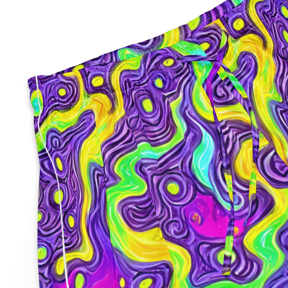 Psychedelic Pulse on Women's Pajama Shorts — Product details
