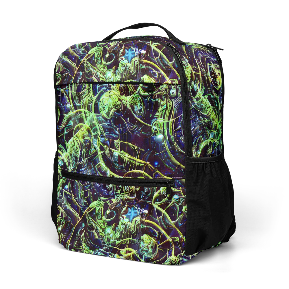 Electric Underbrush on Utility Backpack — Left Front