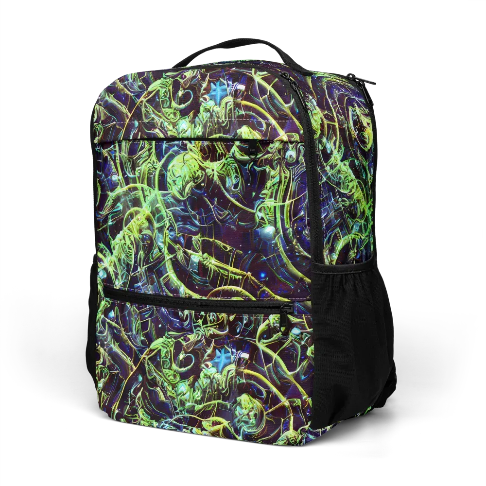 Electric Underbrush on Utility Backpack — Left Front