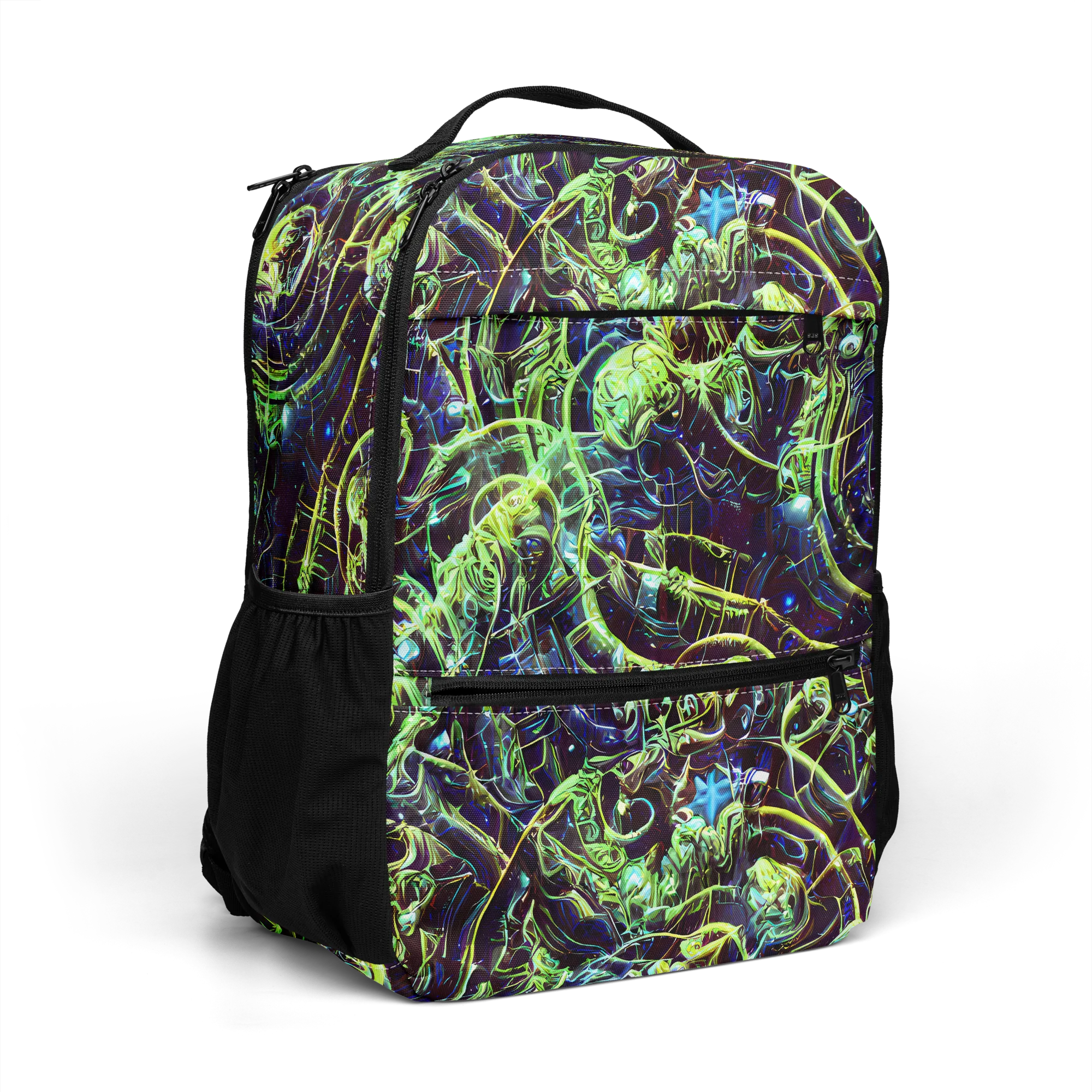 Electric Underbrush on Utility Backpack — Right Front