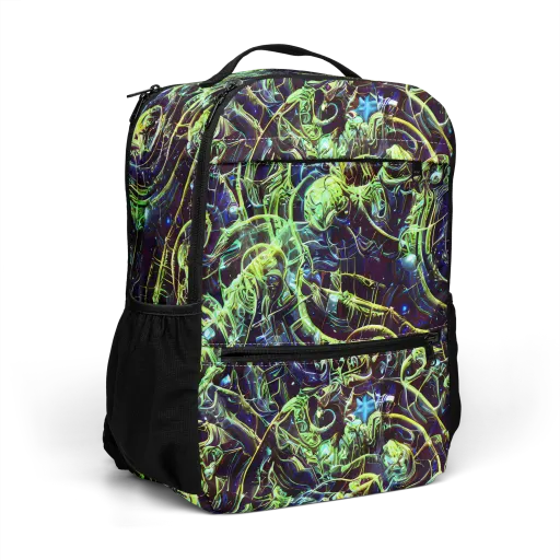 Electric Underbrush on a Utility Backpack