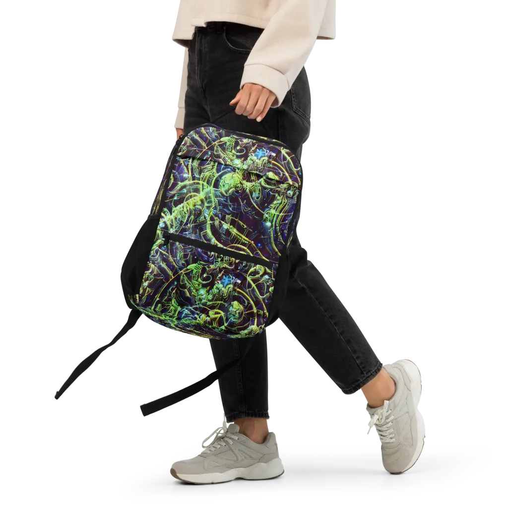 Electric Underbrush on Utility Backpack — Front