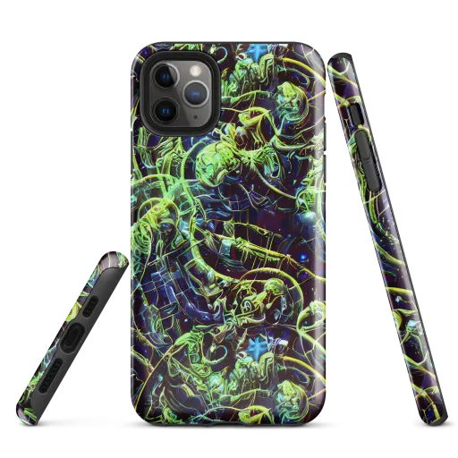 Electric Underbrush on a Tough Case for iPhone®