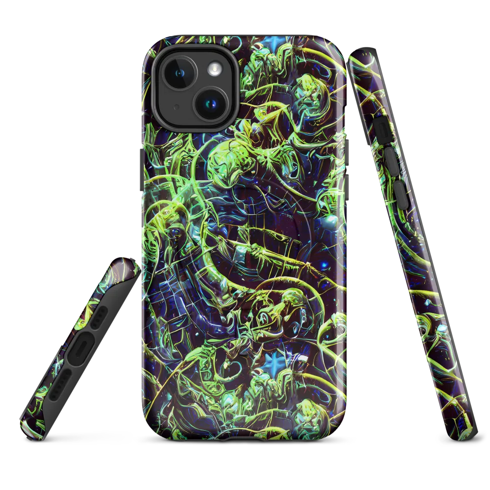 Electric Underbrush on MagSafe Tough Case for iPhone® — Front
