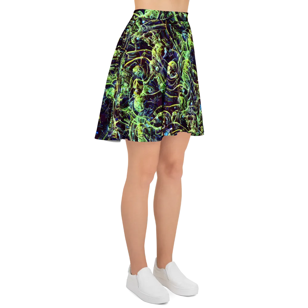 Electric Underbrush on Skater Skirt — Right