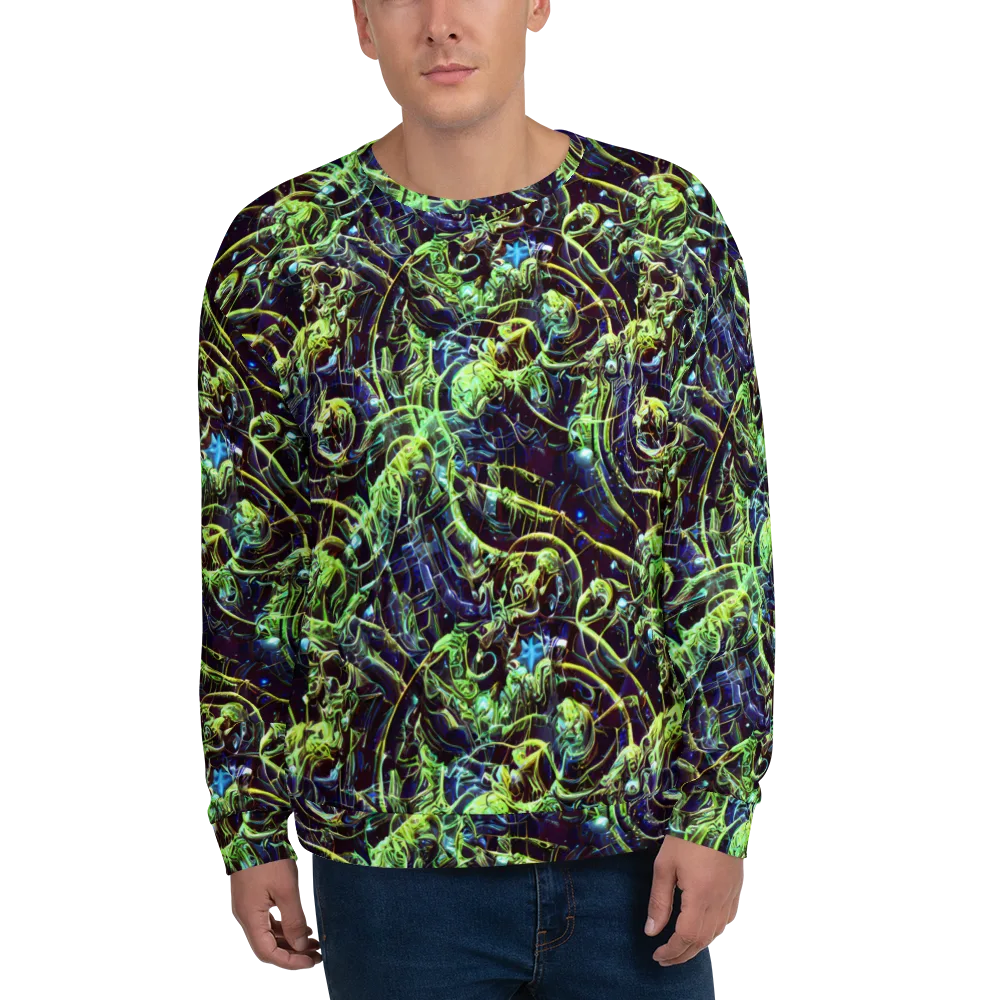 Electric Underbrush on Sweatshirt — Front
