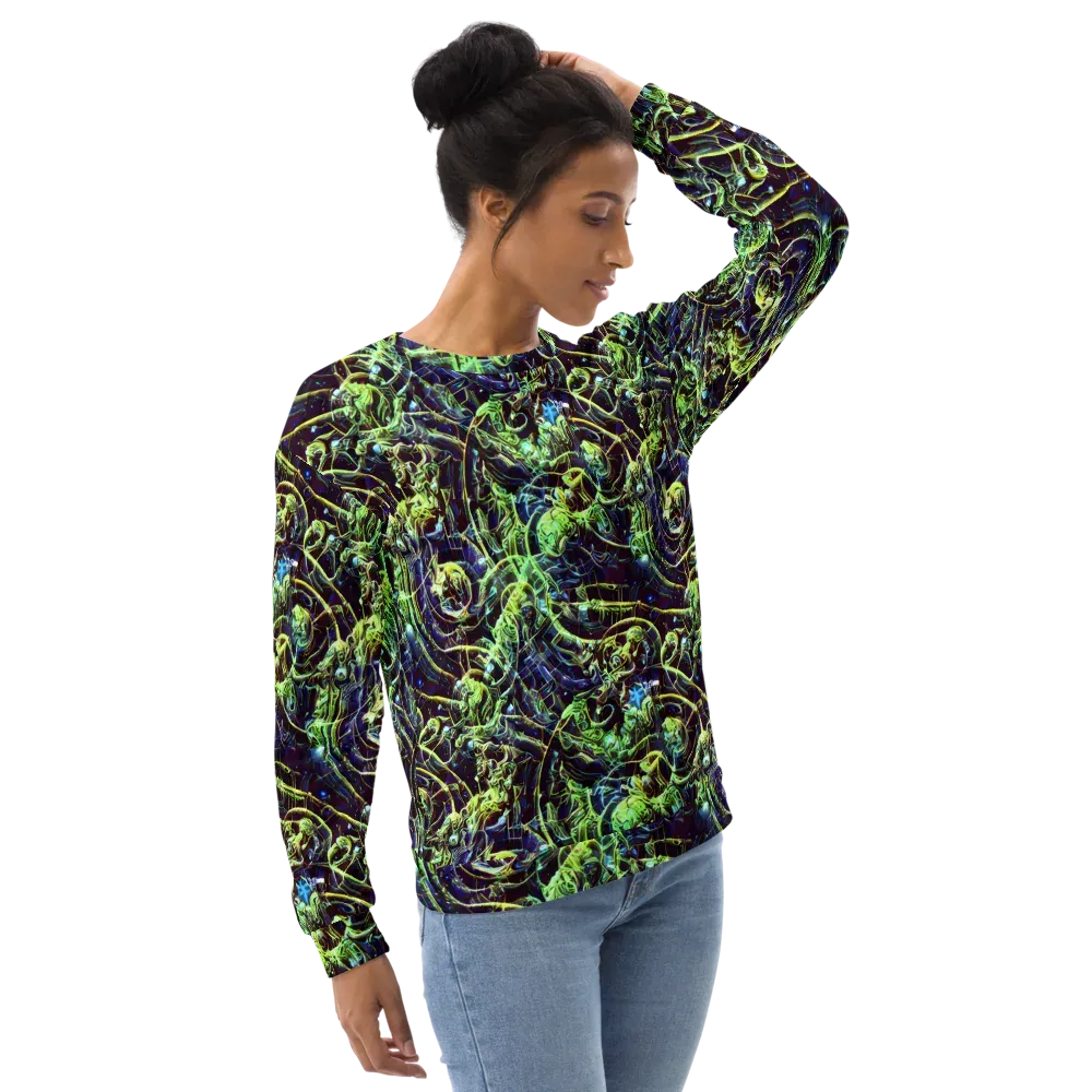 Electric Underbrush on Sweatshirt — Right Front