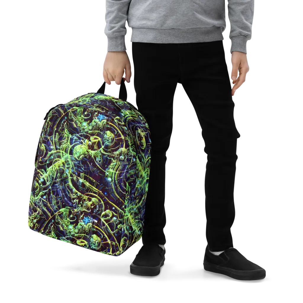 Electric Underbrush on Minimalist Backpack — Zoomed-in
