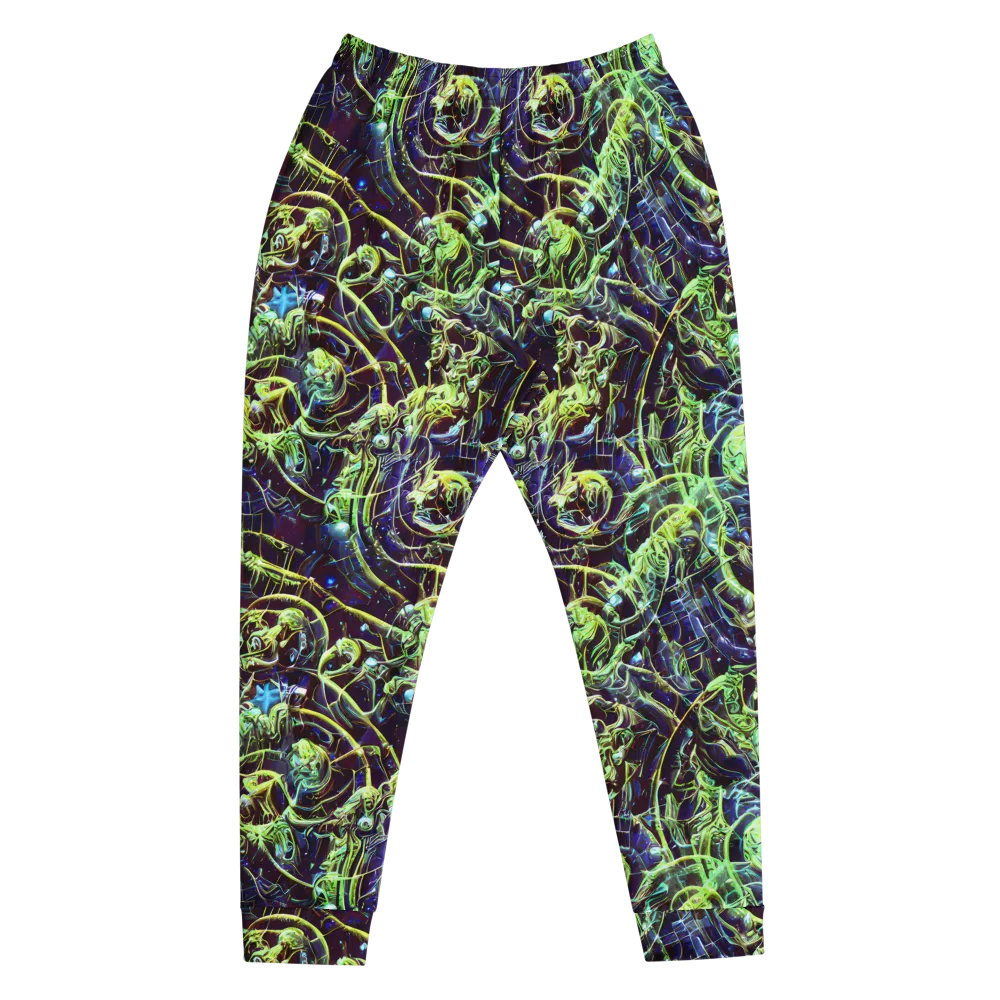 Electric Underbrush on Men's Joggers — Front
