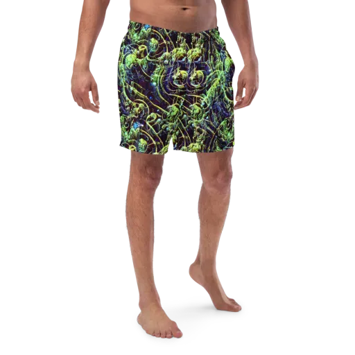Electric Underbrush on a Swim Trunks