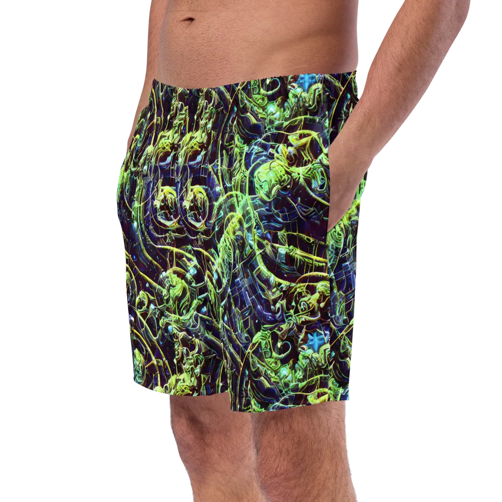 Electric Underbrush on Swim Trunks — Left Front