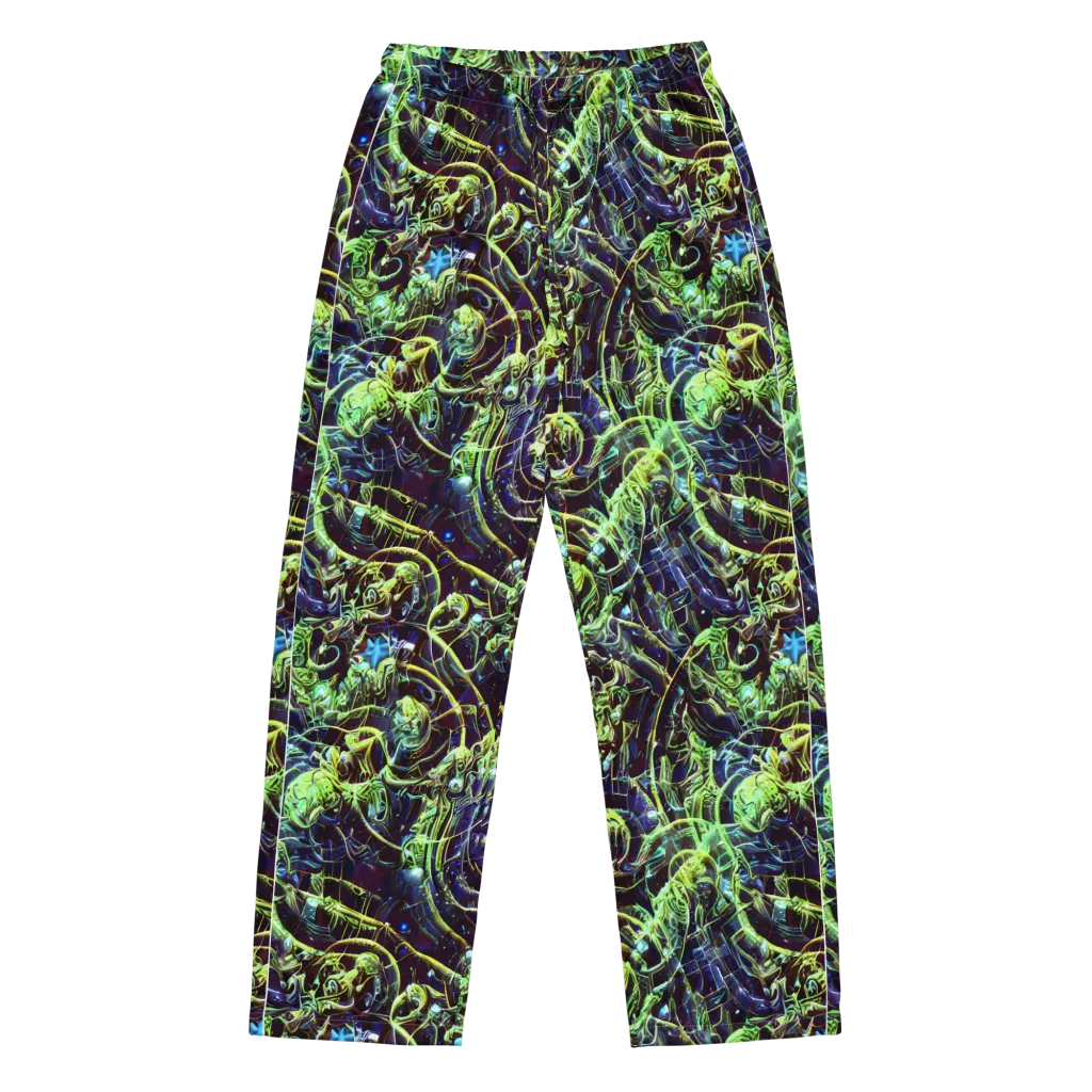 Electric Underbrush on Women's Pajama Pants — Front