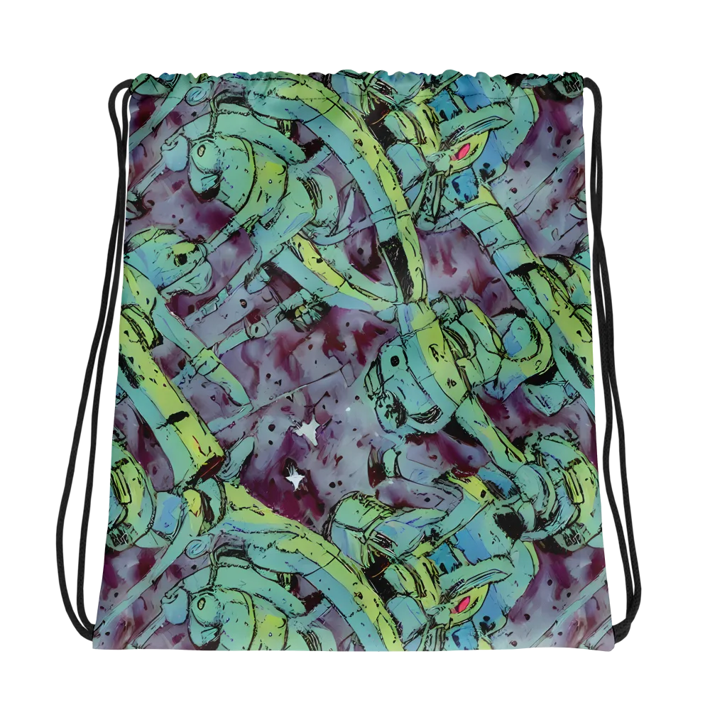 Lime Age on Drawstring Bag — Photo