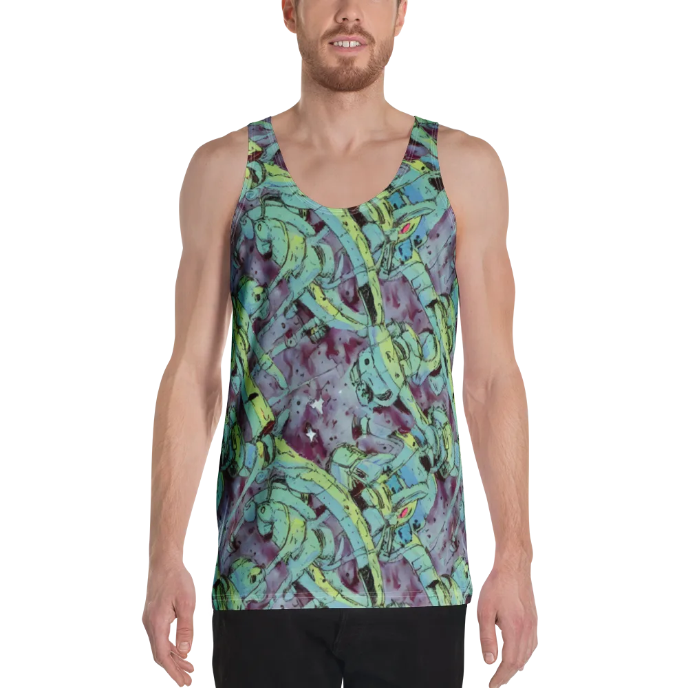 Lime Age on Men's Tank Top — Front