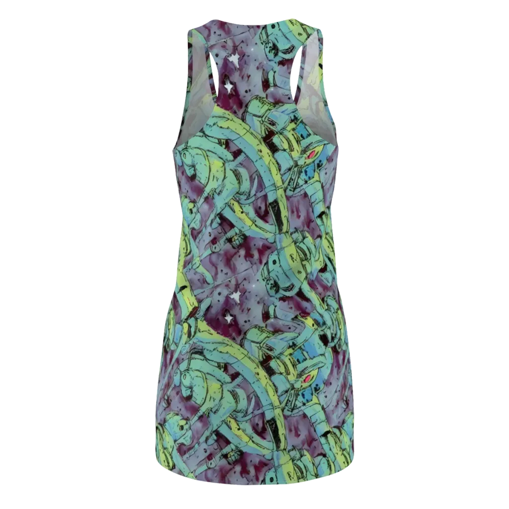 Lime Age on Racerback Dress — Back
