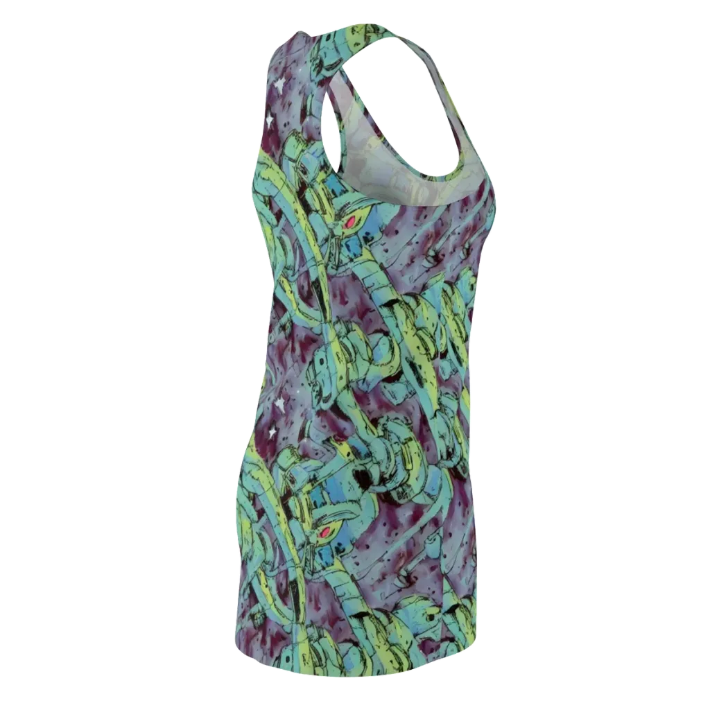 Lime Age on Racerback Dress — Back Side