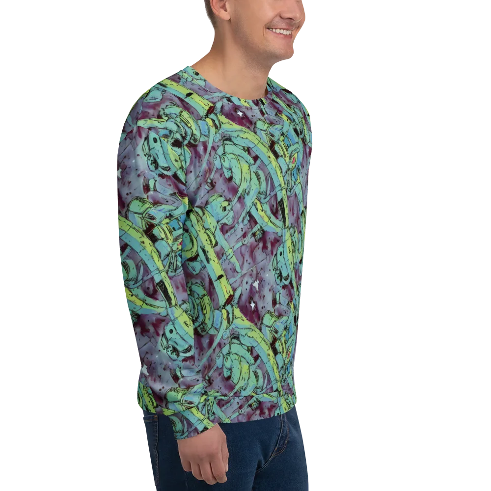 Lime Age on Sweatshirt — Right Front