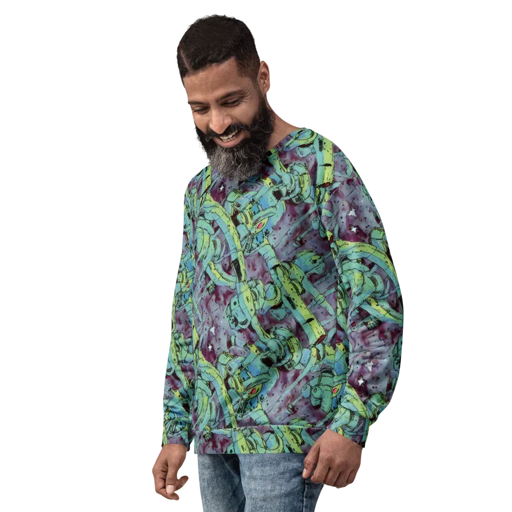 Lime Age on Sweatshirt — Left Front