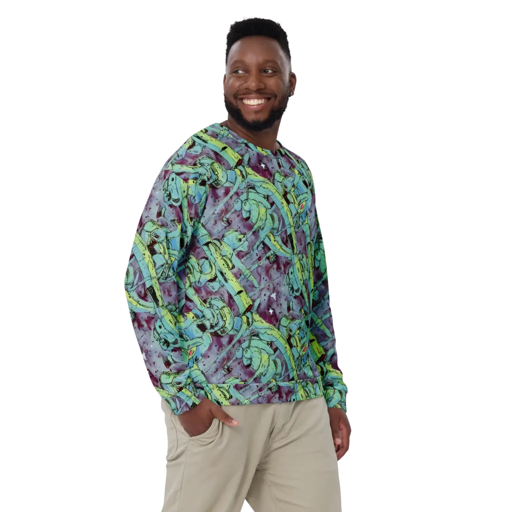 Lime Age on Sweatshirt — Front