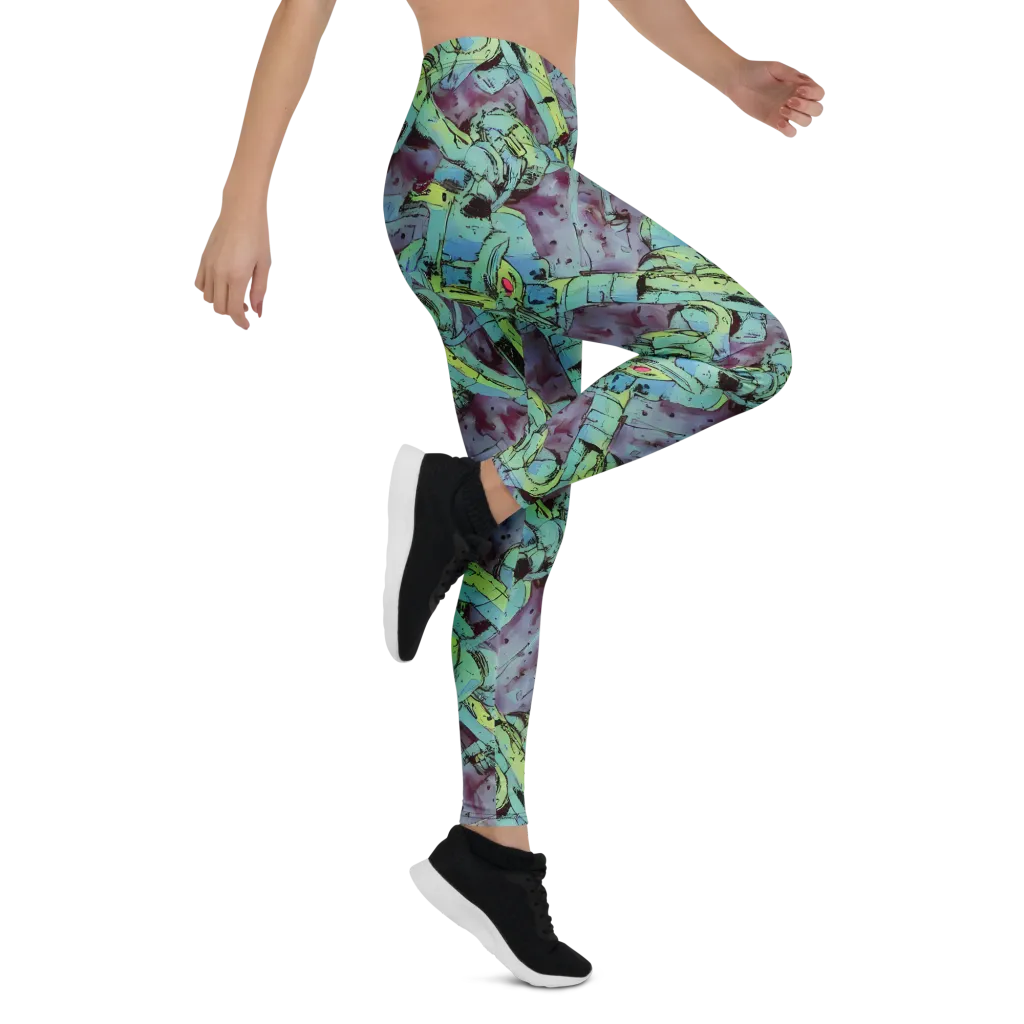 Lime Age on Leggings — Right