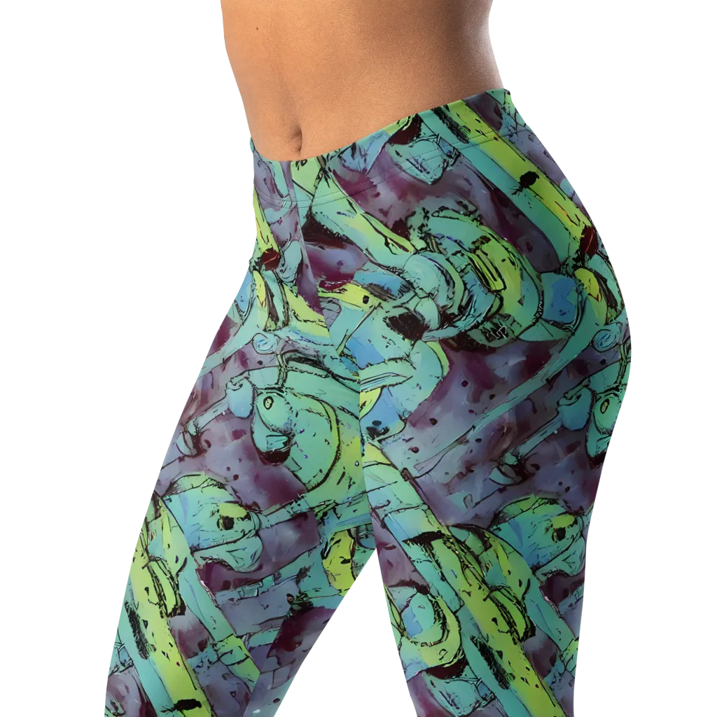 Lime Age on Leggings — Left Front