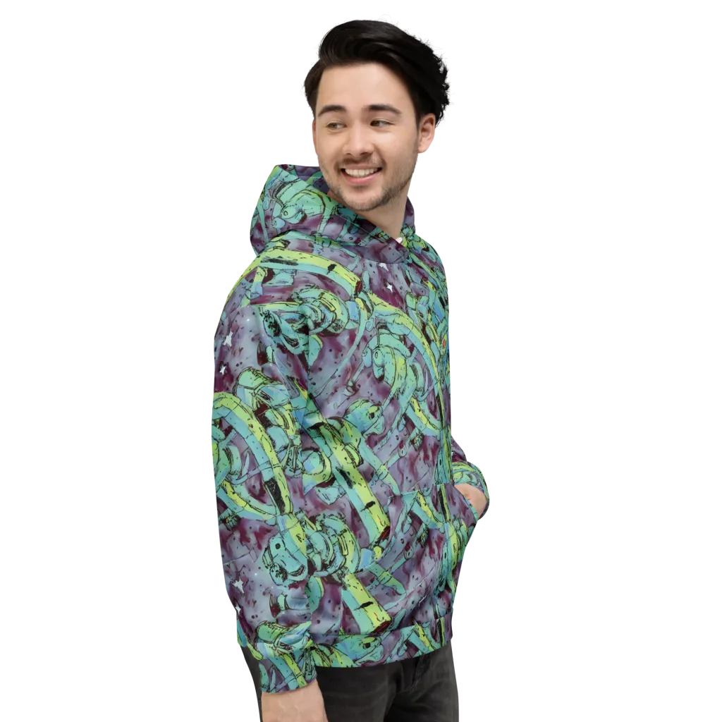 Lime Age on Hoodie — Right