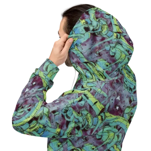 Lime Age on a Hoodie