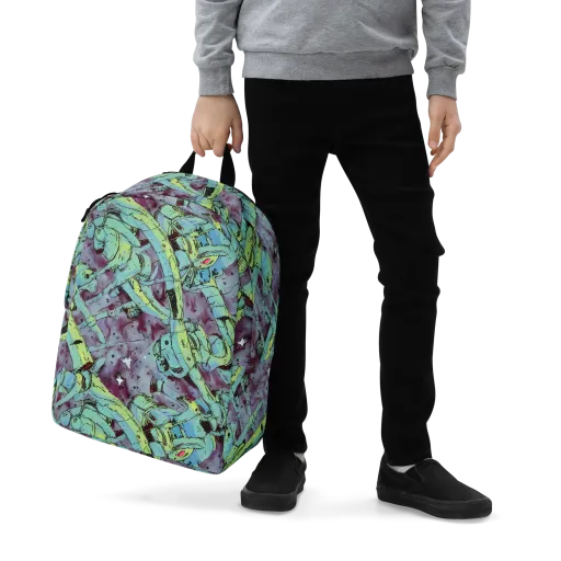 Lime Age on a Minimalist Backpack