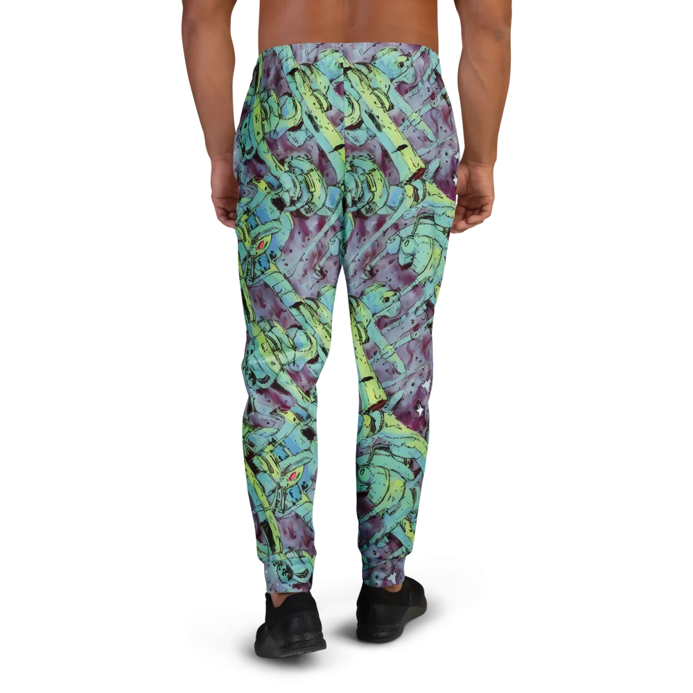 Lime Age on Men's Joggers — Back
