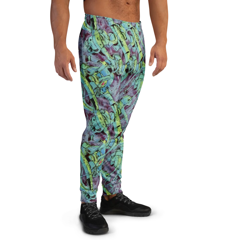Lime Age on Men's Joggers — Right