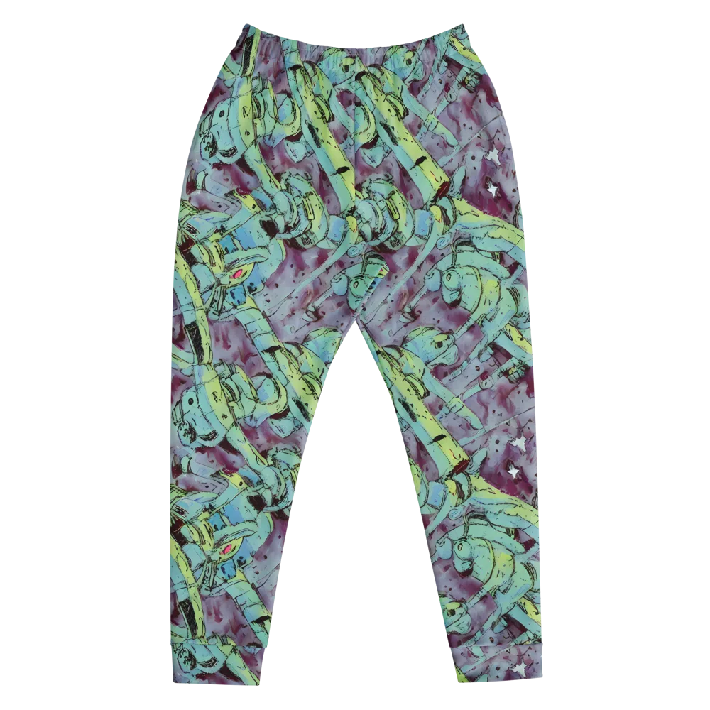 Lime Age on Men's Joggers — Front