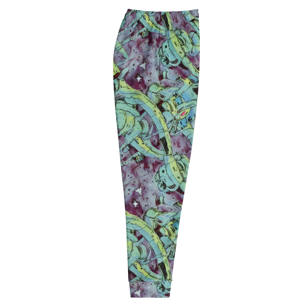 Lime Age on Men's Joggers — Right