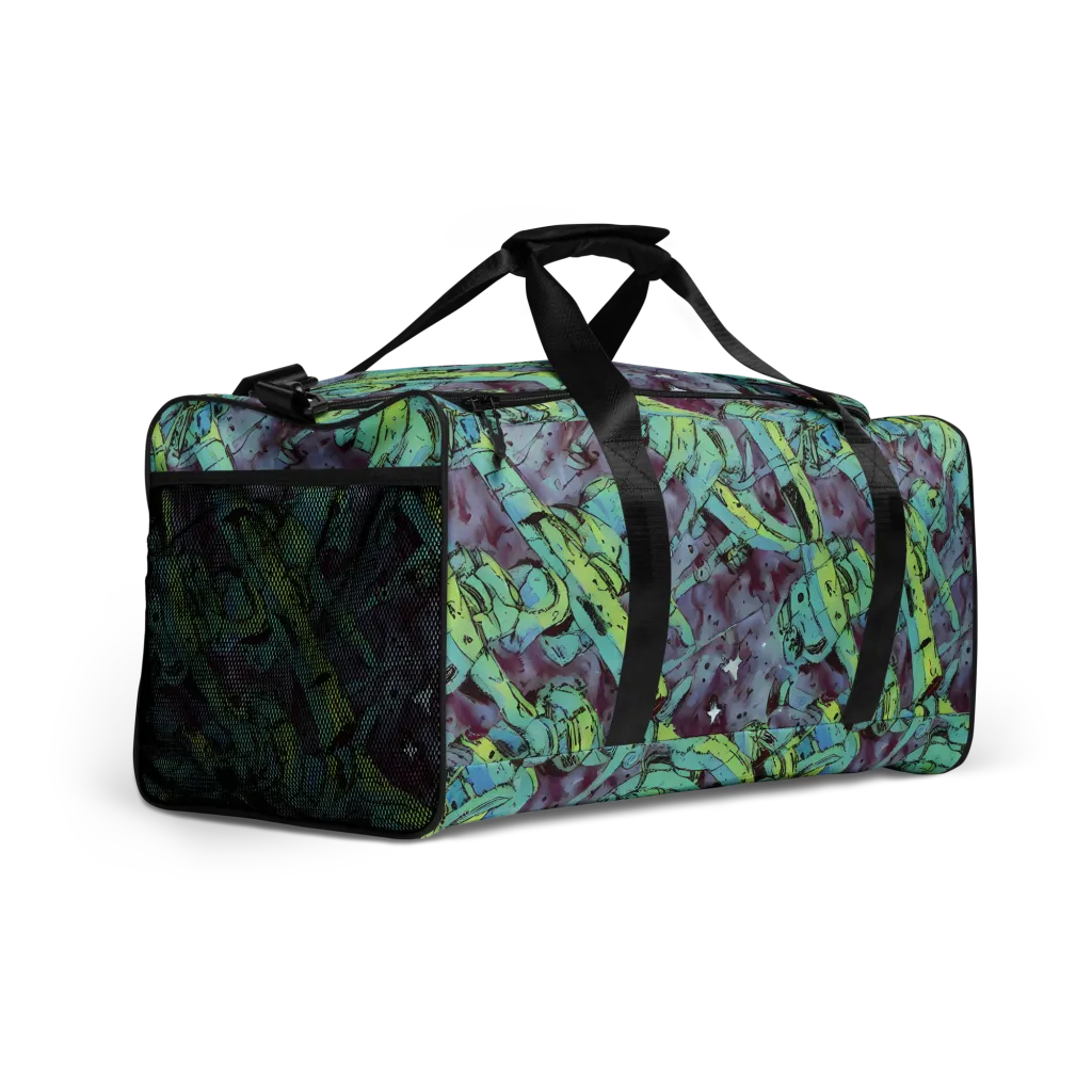 Lime Age on Duffle Bag — Right Front