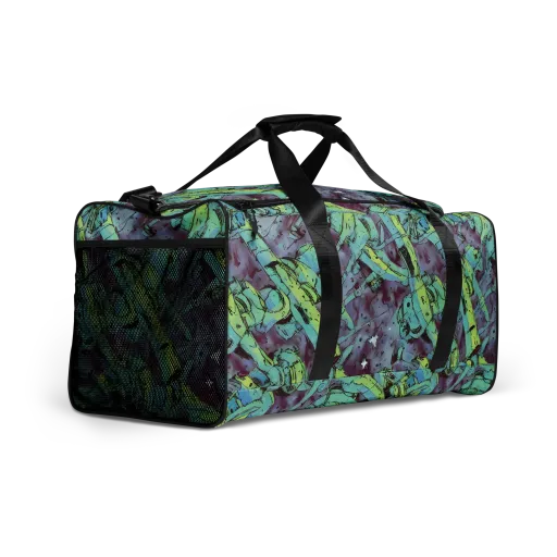Lime Age on a Duffle Bag