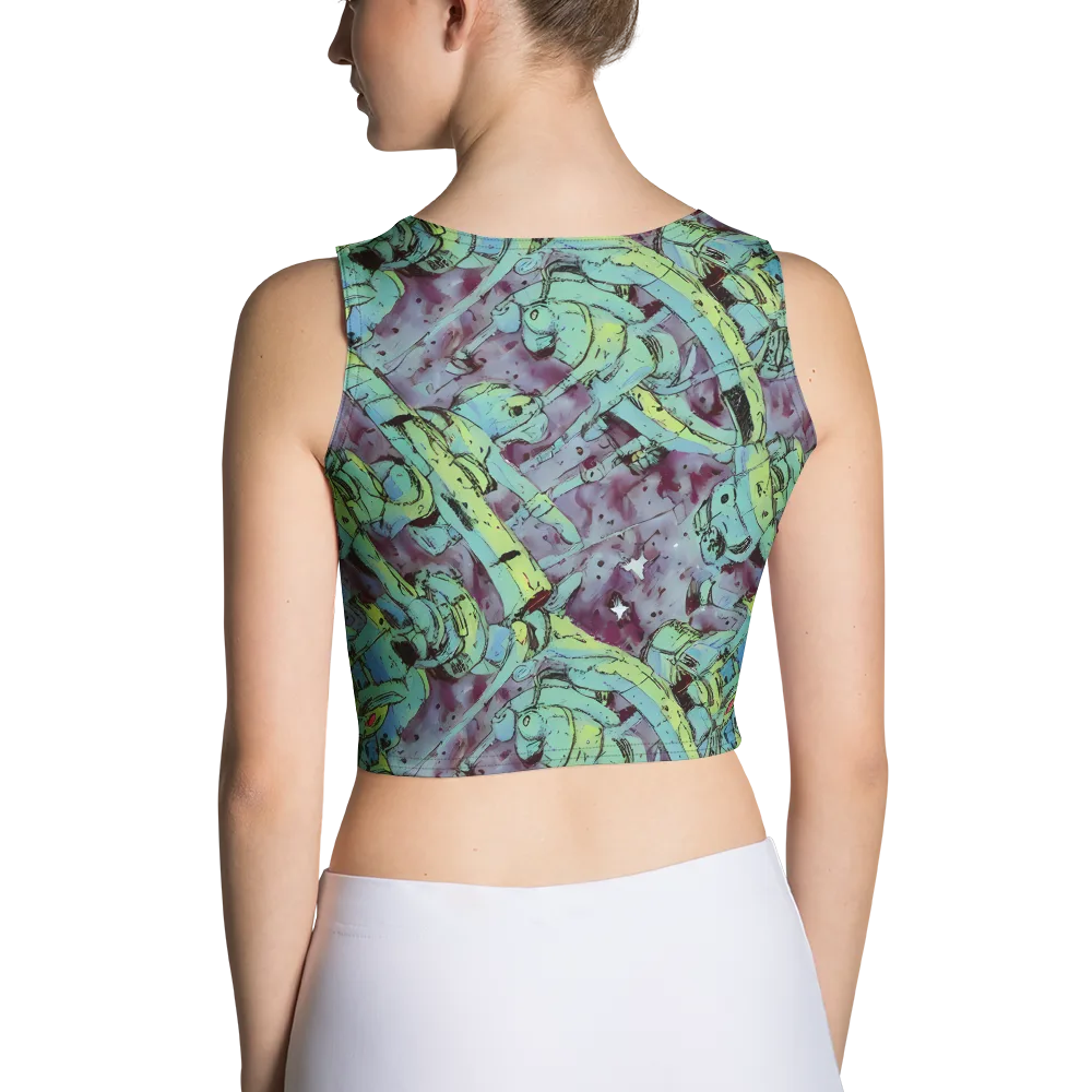 Lime Age on Crop Top — Back