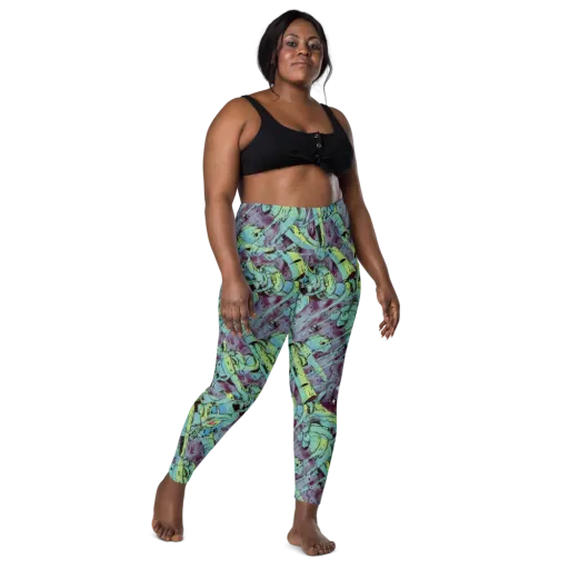 Lime Age on a Leggings with Pockets