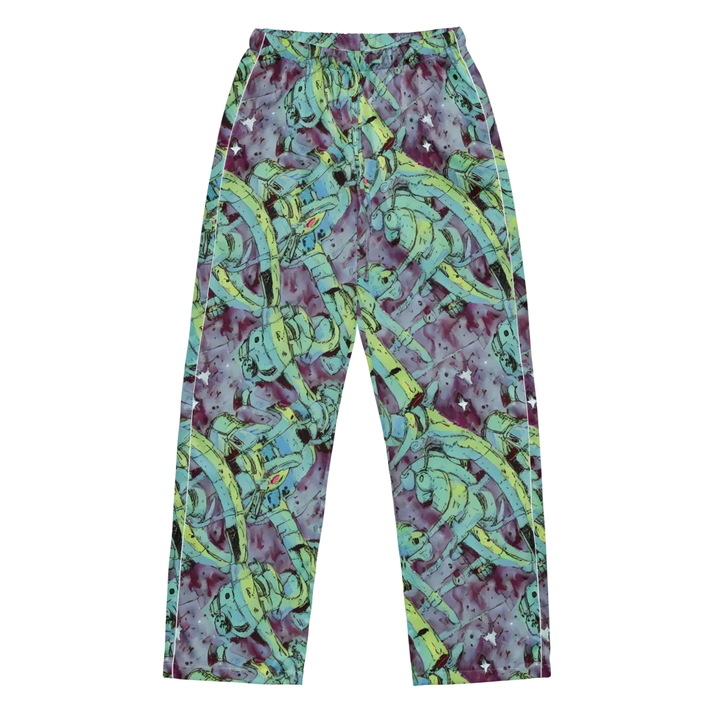 Lime Age on Women's Pajama Pants — Front