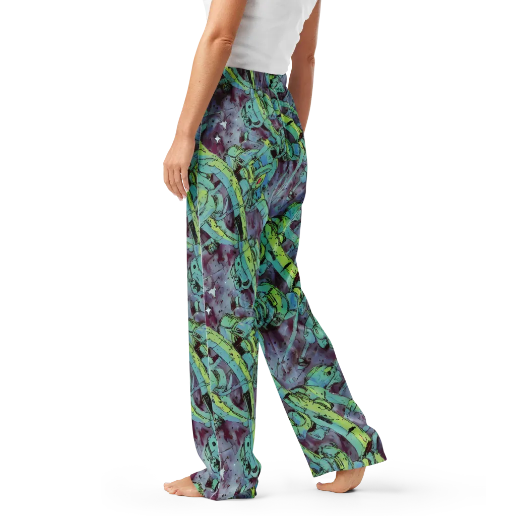 Lime Age on Women's Pajama Pants — Left
